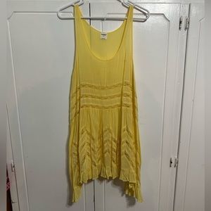 Free People - Intimately - Yellow Trapeze Slip